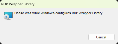 MSI installer welcome screen